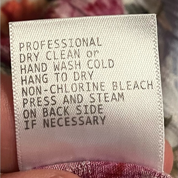 Rachel Rachel Roy Floral Button Front Blouse Size M - Picture 7 of 7